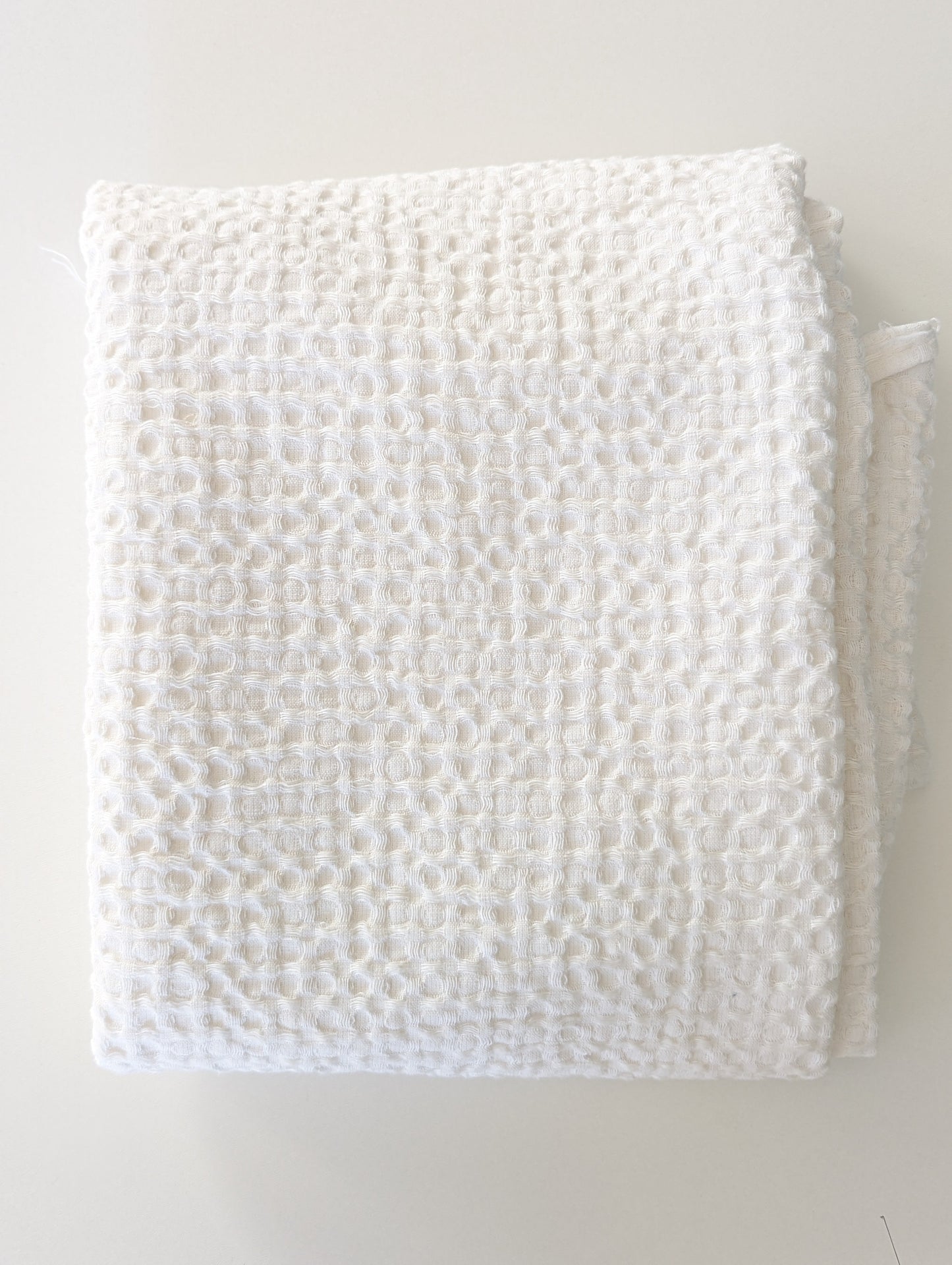 Linen Waffle Blanket