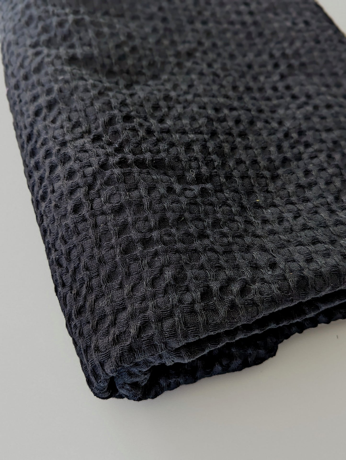 Linen Waffle Blanket