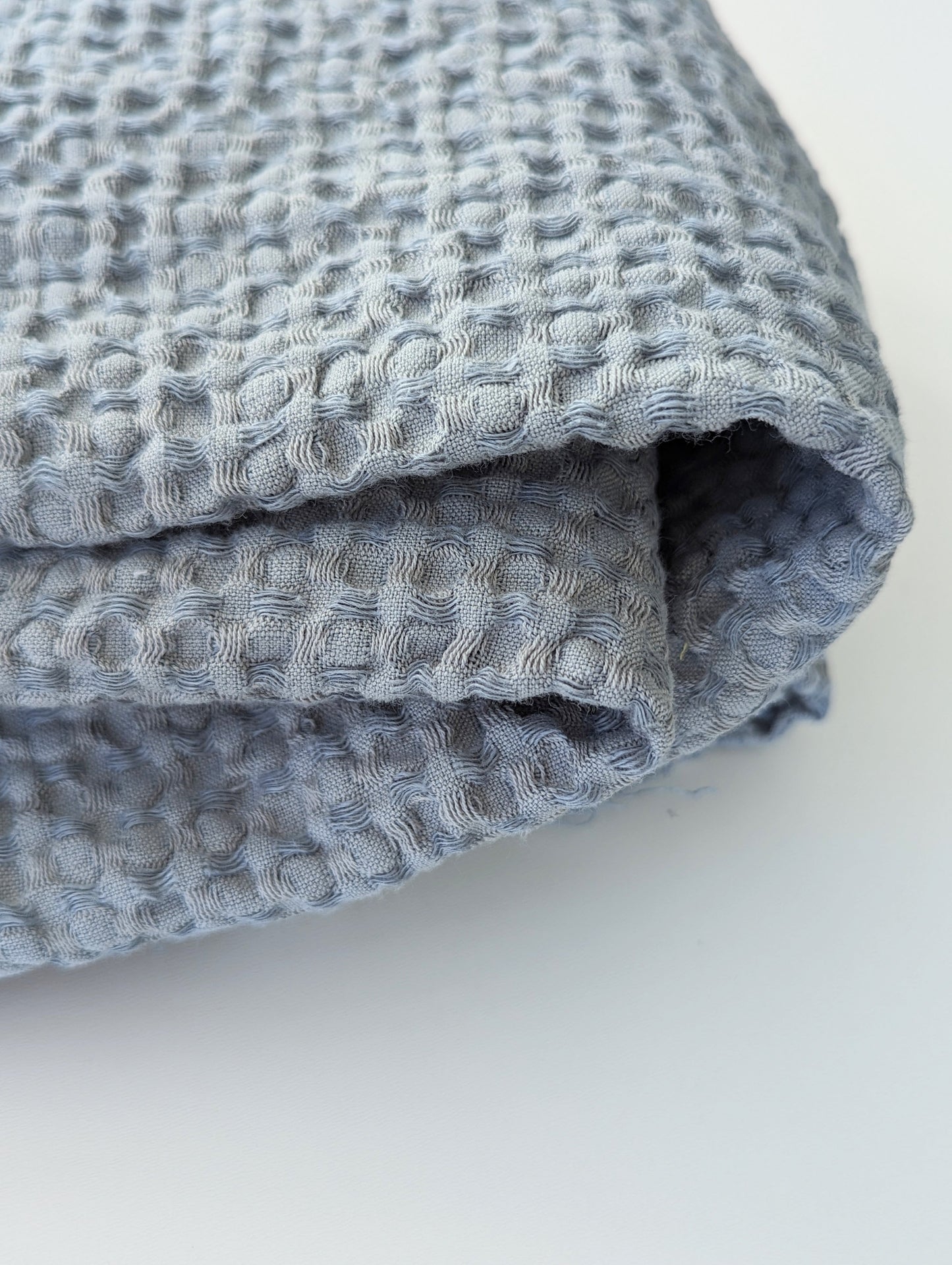 Linen Waffle Blanket