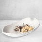 422 - Wood Leaf Shaped Tray Decorative Serving Platter Plate Dish Key Bowl Entryway