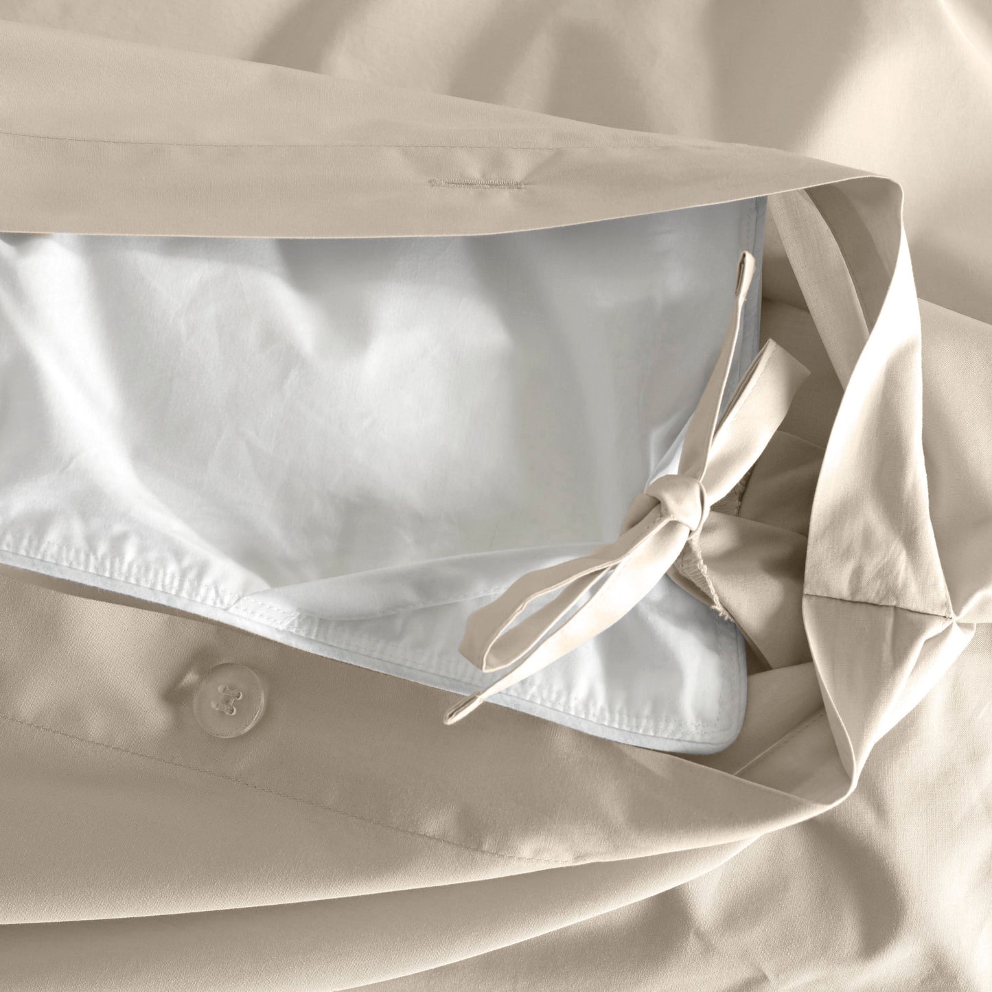 Clean Design Home® Duvet Cover Set, Cotton-Solid Color