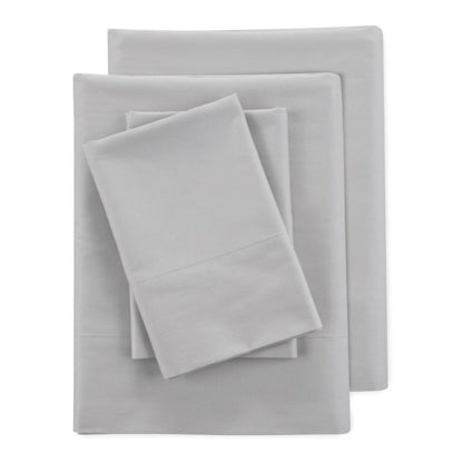 Clean Design Home® Supima™ Cotton Percale Sheet Set-Solid Color