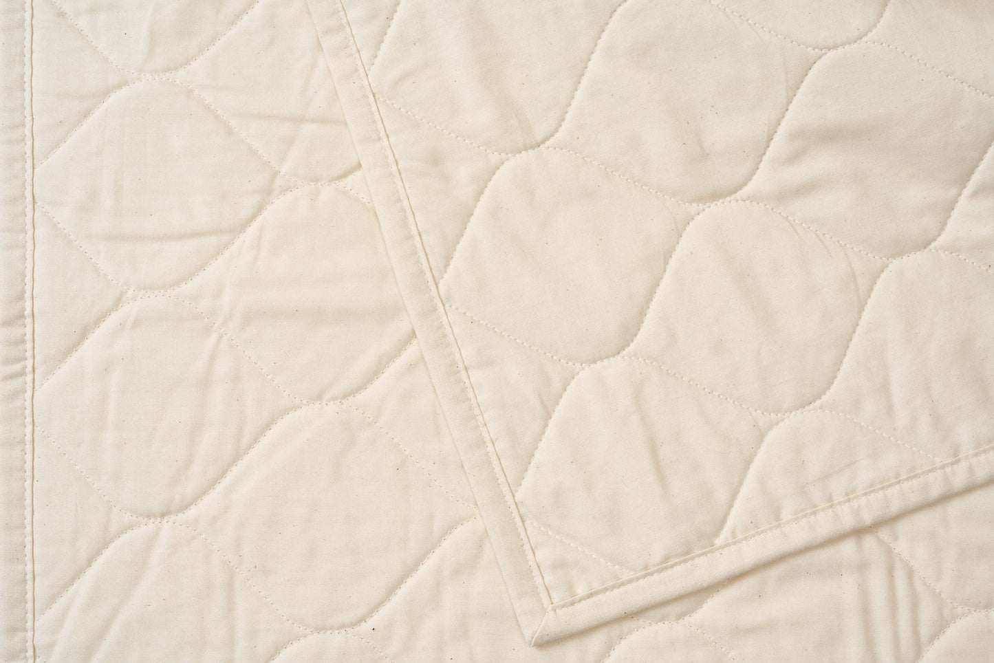 Cotton Quilted Bedspread, woven, made in USA