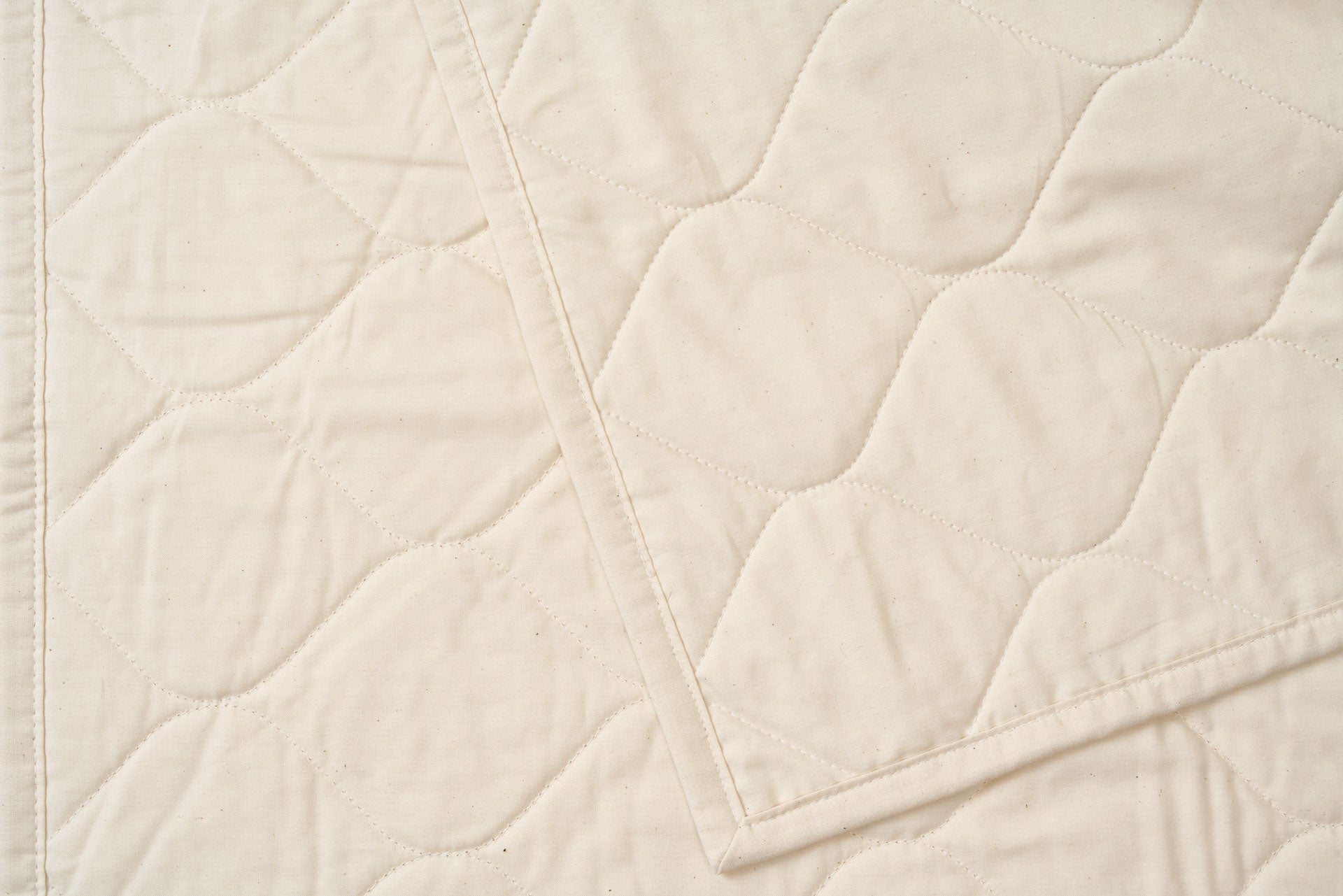 Cotton Quilted Bedspread, woven, made in USA