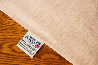 Colored Cotton Bed Pillowcases, made in USA