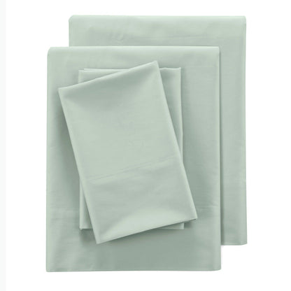 Clean Design Home® Supima™ Cotton Percale Sheet Set-Solid Color