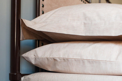 Colored Cotton Bed Pillowcases, made in USA