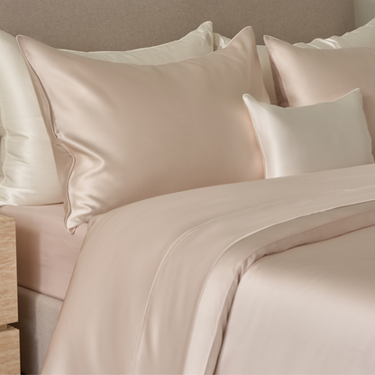 Charmeuse Silk Flat Sheet - Machine Washable